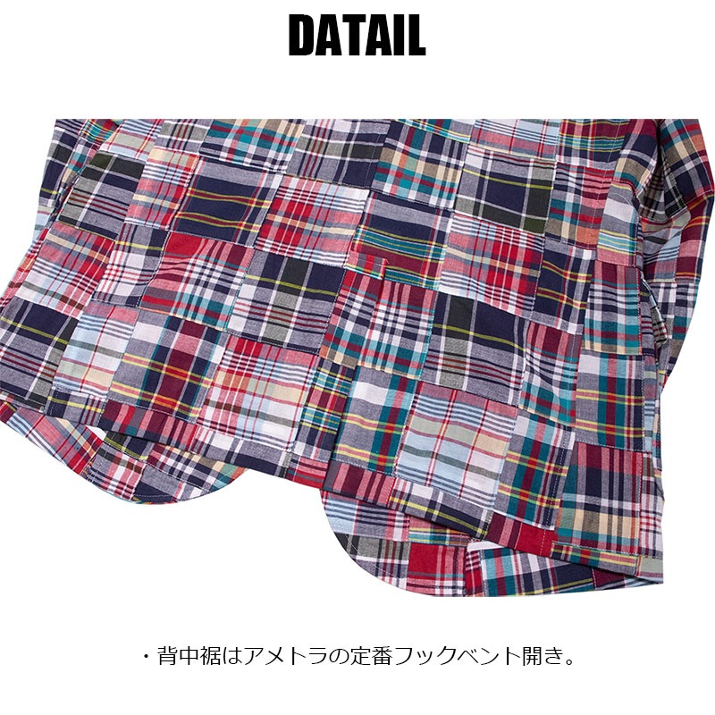 SALE】マドラスチェックパッチワークサマージャケット | JACKET