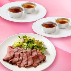 【送料無料】【2026バレンタイン】ローストビーフとクレームブリュレの贅沢セット【全国離島配送不可】