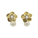 PAOLA pearl earring Gold（パオラパール）