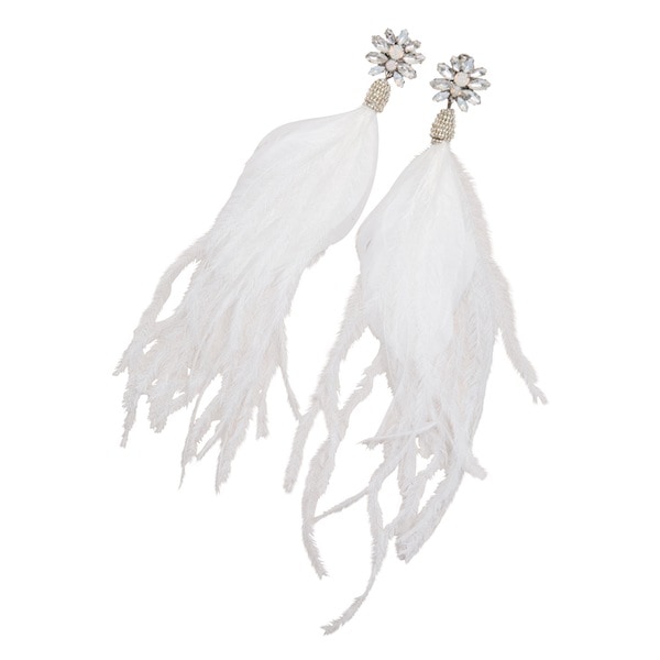 AGATA feather earring or pierce（アガタフェザ）