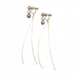 BABI ３pearl earring or pierce（バビ3パール）|□SALE(セール）|■SHOPPING