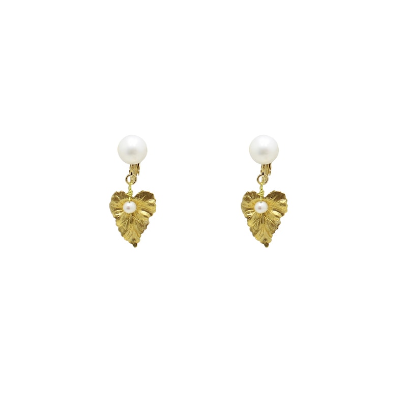 BABI small leaf <br/>バビスモールリーフ <br/>イヤリング・ピアス