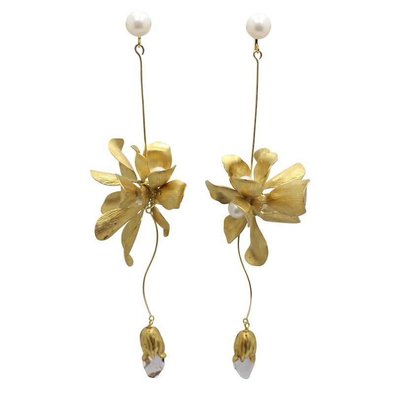 PAVLA pipe earring or pierce（パヴラパイプ）