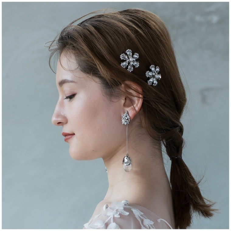 orgablanca ヘアアクセサリー シルバー □SHOPPING,□Accessory(アクセサリー）,HEAD(髪飾り）,Silver