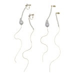 BABO small chain earring or pierce （バボスモールチェーン）