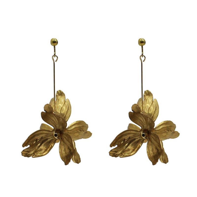 PETLA flower earring or pierce（ペトラフラワー）