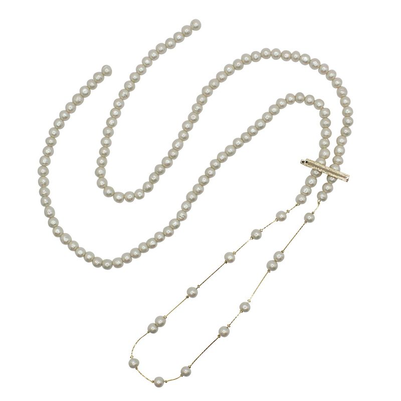 DALIA Wpearl necklace（ダリアWパール）