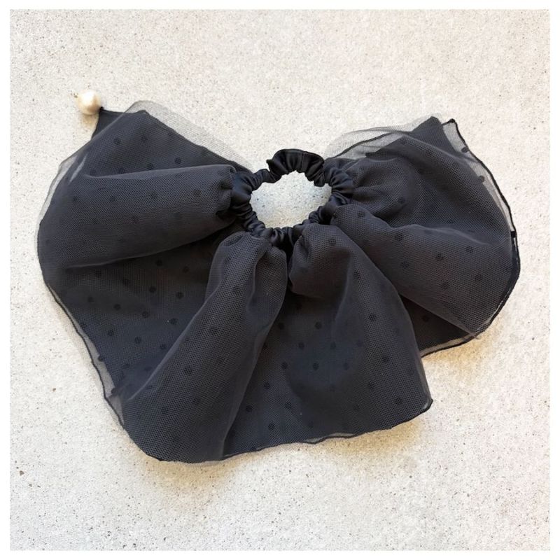 JOHANA Scrunchie BK×Gray（ヨハナ）
