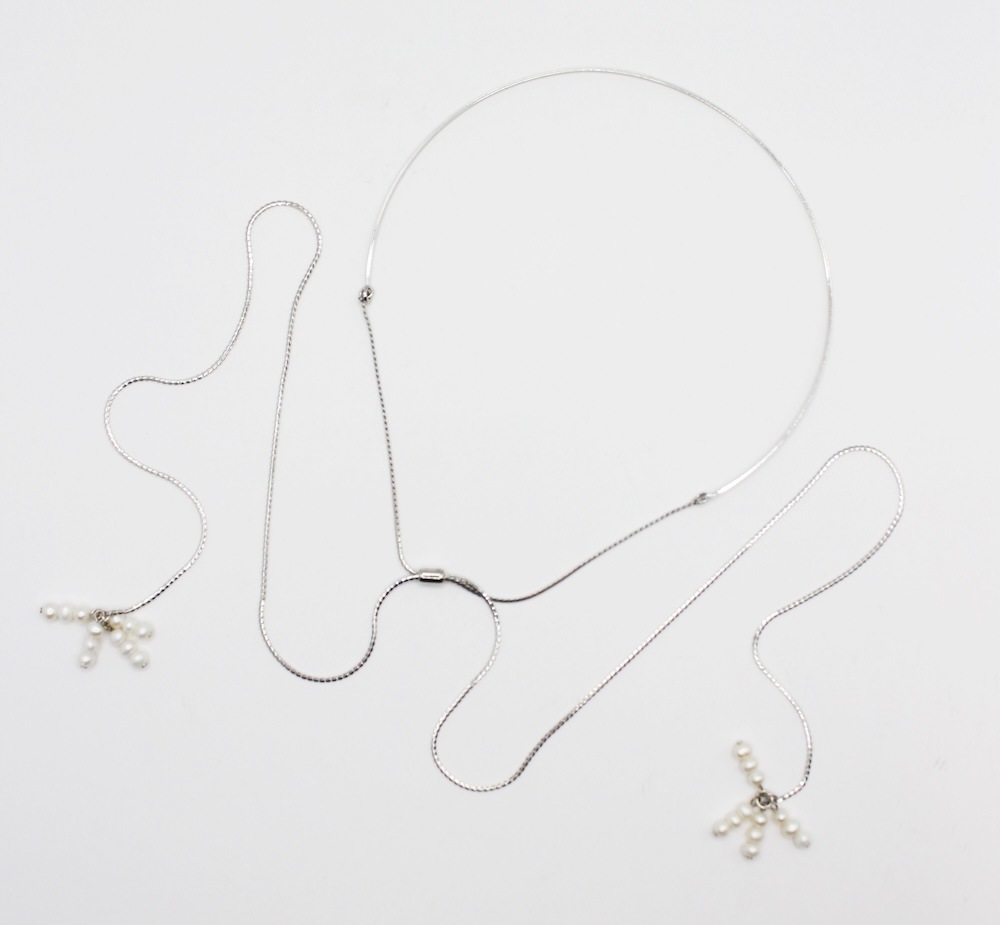 JUTTE  Silver<br/>ジュッテ　<br/>ネックレスチョーカー
