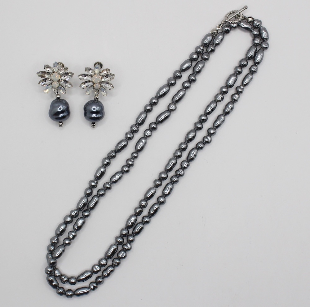 AGATA SET<br/>アガタ<br/>イヤリング・ネックレス