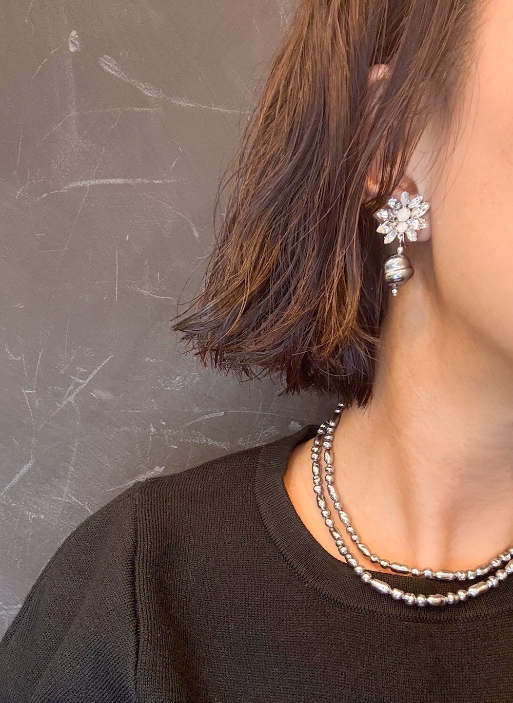 AGATA SET<br/>アガタ<br/>イヤリング・ネックレス