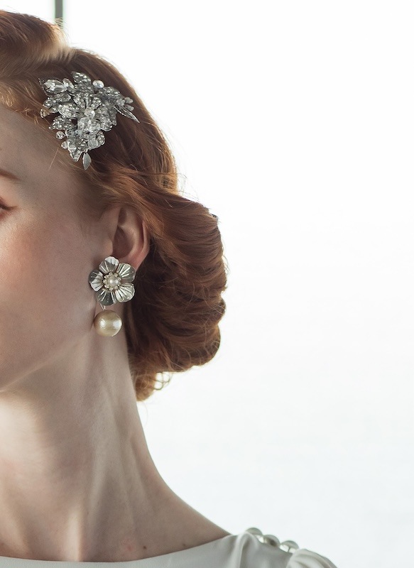PAOLA pearl  Silver<br/>パオラパール <br/>イヤリング
