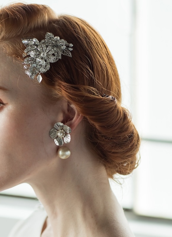 PAOLA pearl  Silver<br/>パオラパール <br/>イヤリング