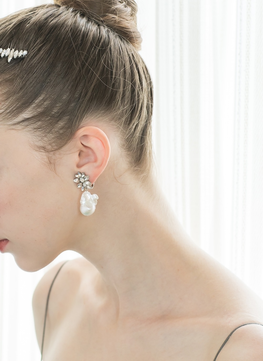 AGATA pearl earring or pierce（アガタパール）|orgablanca