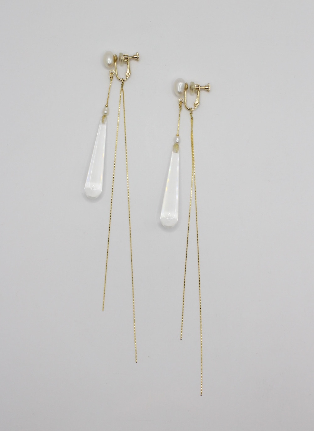 SUSAN chain Gold<br/>スーザンチェーン <br/>イヤリング
