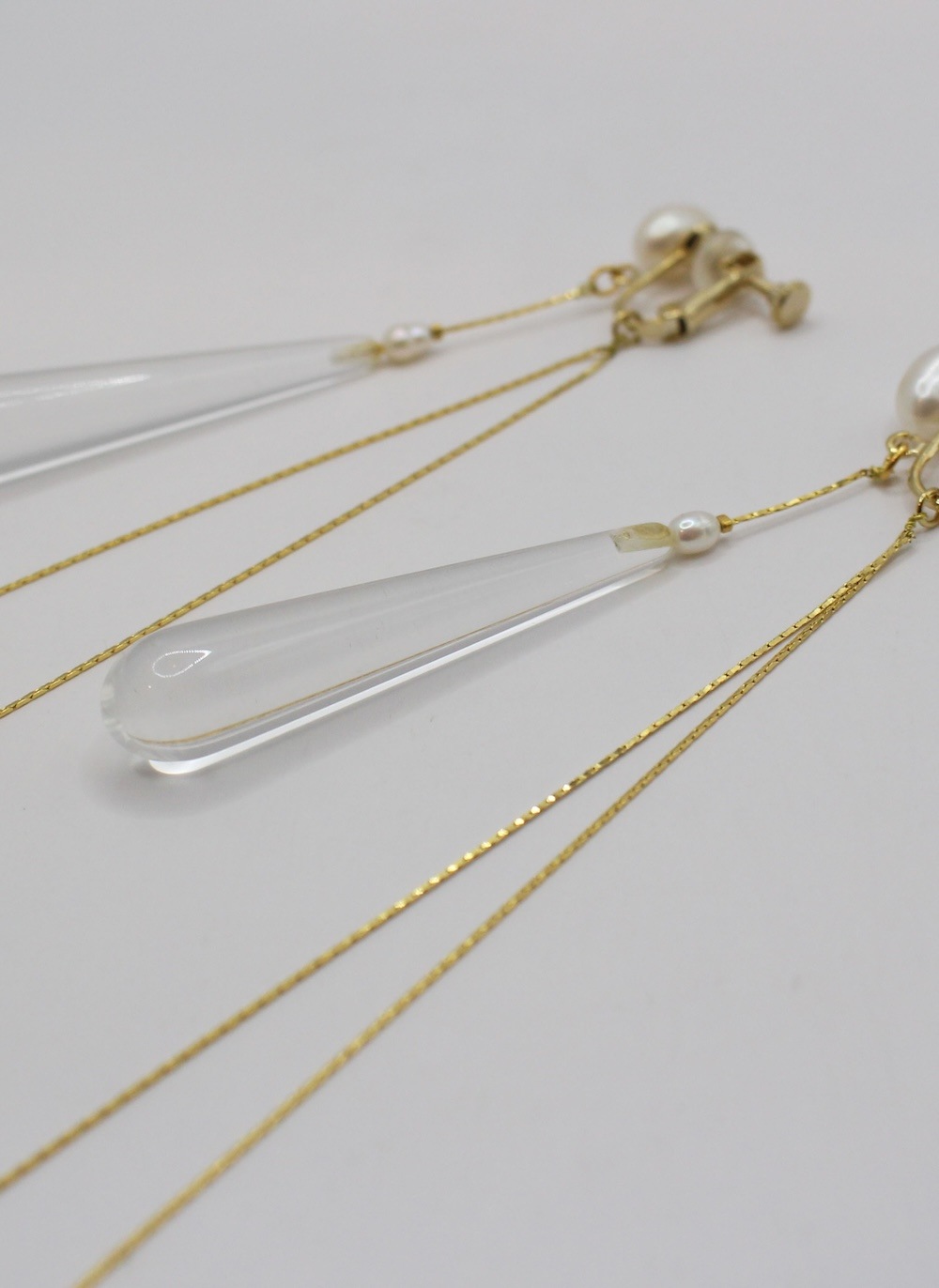 SUSAN chain Gold<br/>スーザンチェーン <br/>イヤリング