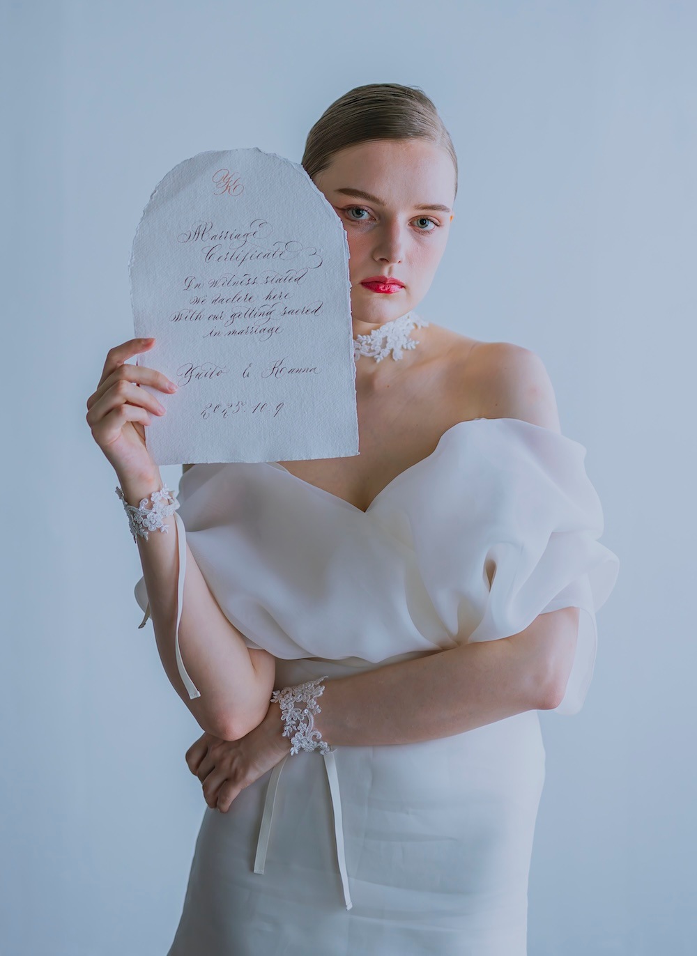 marriage certification（結婚証明書）