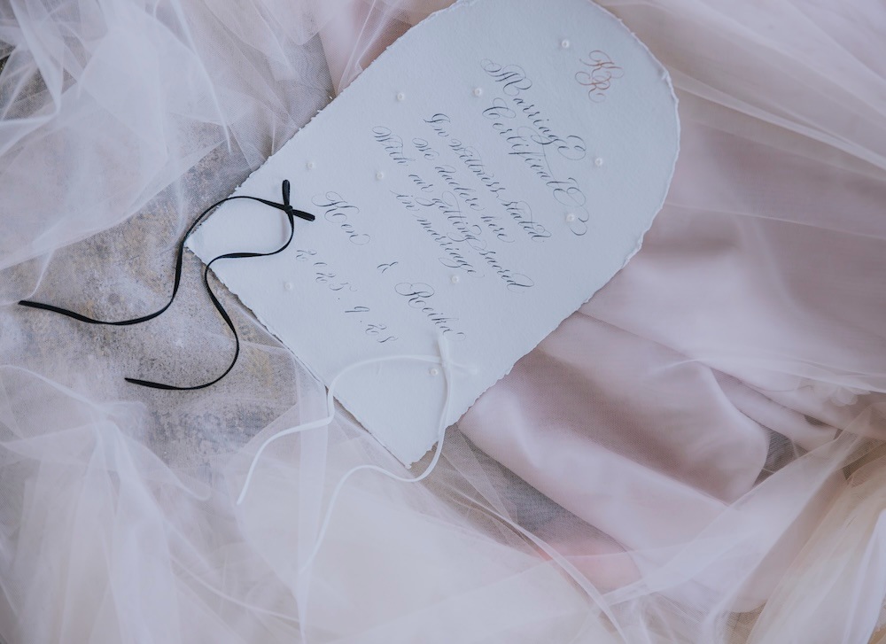marriage certification（結婚証明書）|orgablanca（オルガ