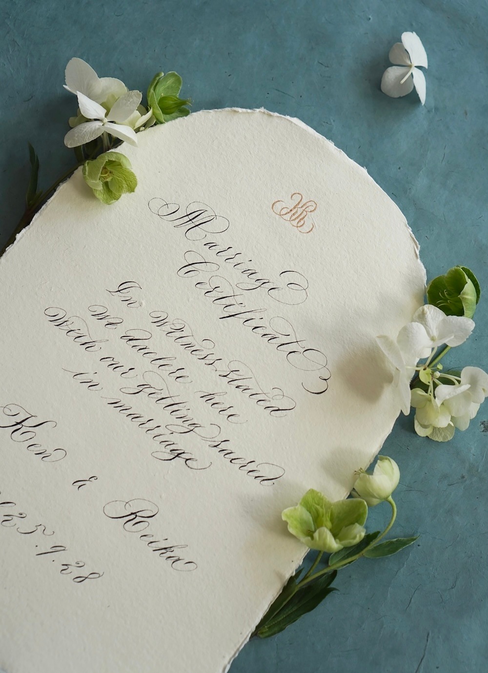 marriage certification（結婚証明書）|orgablanca（オルガ