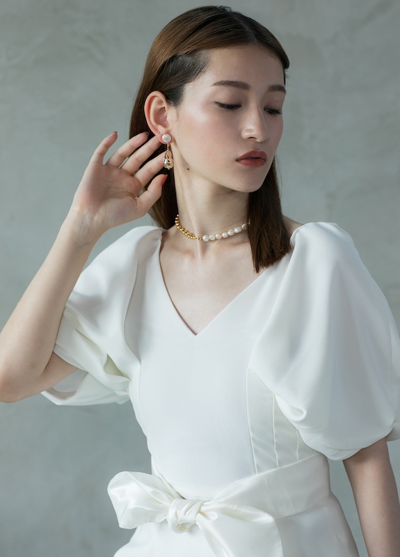 BEBE gold mix necklace（ベベミックス）