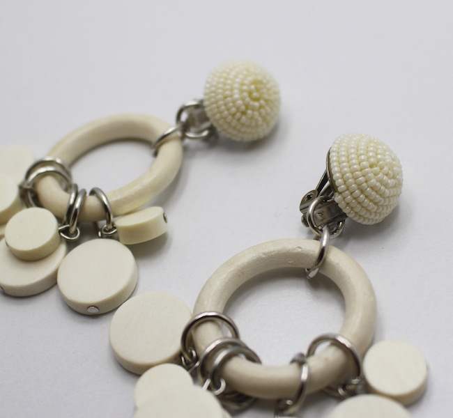 PEONY hoop  <br/>ピオニーフープ　<br/>イヤリング