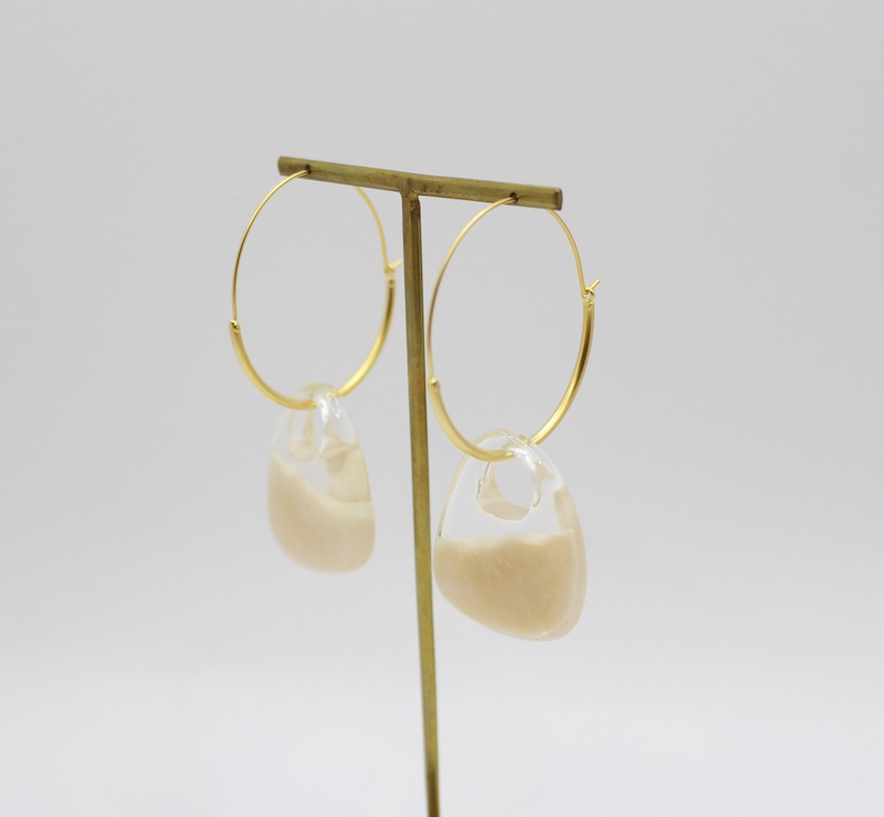 VALETTA hoop <br/> バレッタフープ<br/>ピアス