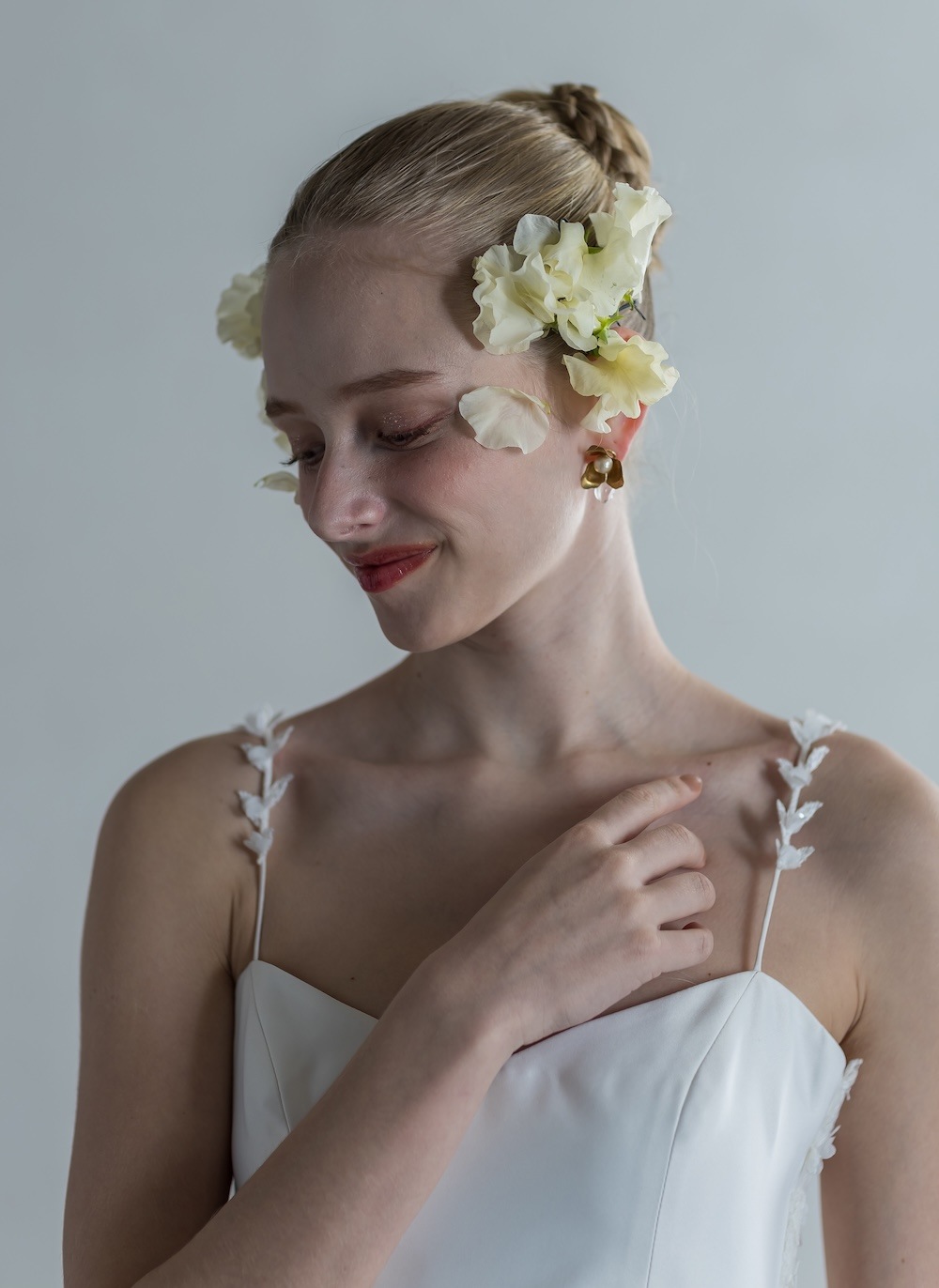 ARAN clear earring（アラン）