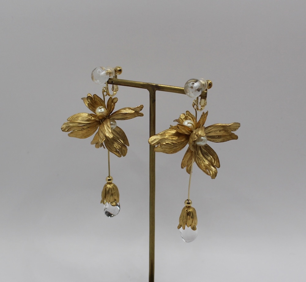 PHILLIP clear earring（フィリップ）