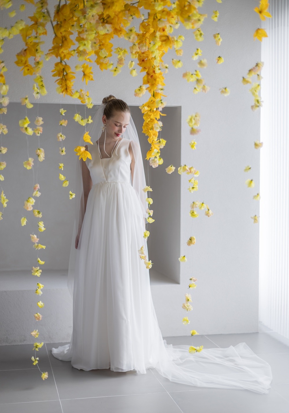 SMORK ribbon OW earring or pierce（スモーク）