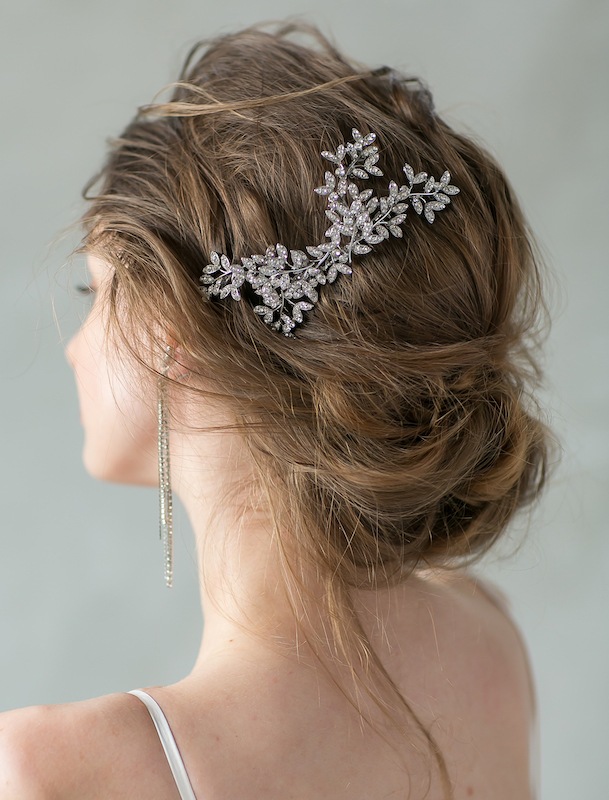 【新品未使用】orgablanca オルガブランカ Daisy comb おしゃれ花嫁様ウエディングアクセサリー&ドレスレンタル
