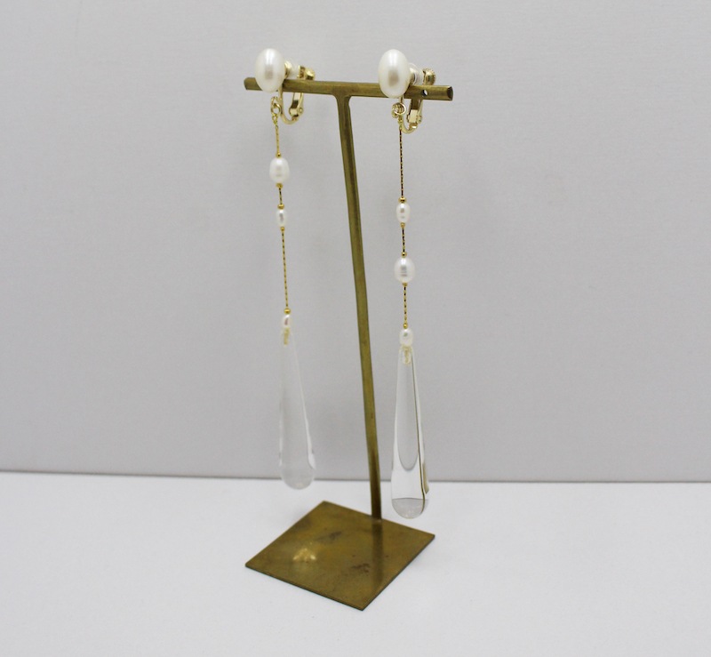 SUSAN Gold earring or pierce（スーザン）|orgablanca（オルガ