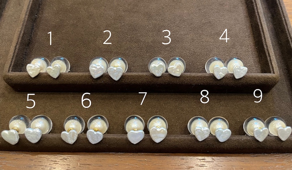 BABI heart W pierce（バビハートダブル）