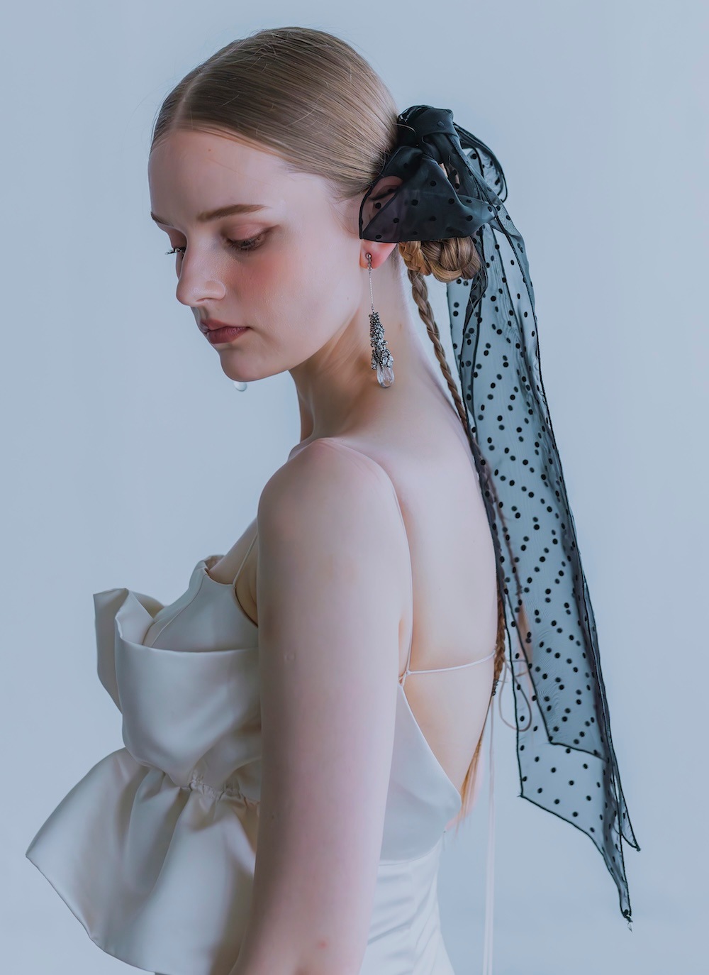 JOHANA RIBBON BK（ヨハナリボンブラック）