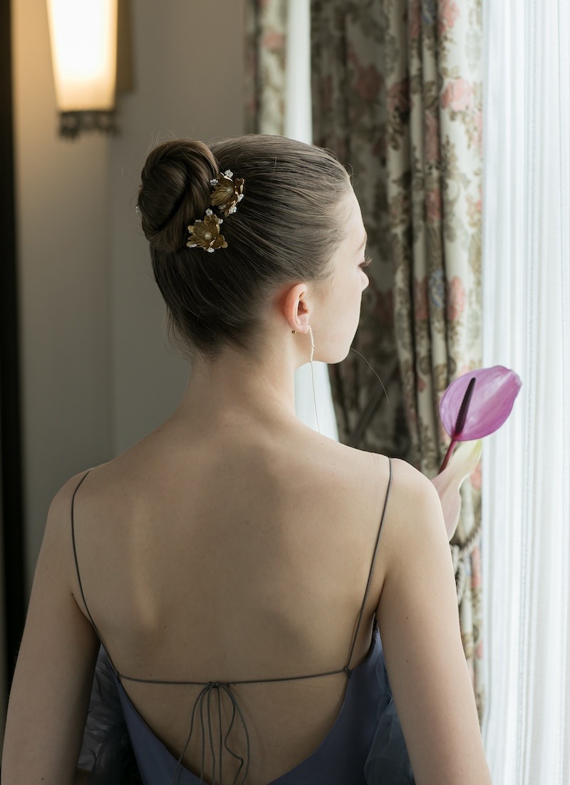 PETLA flower 2pin(ペトラフラワー2ピン）