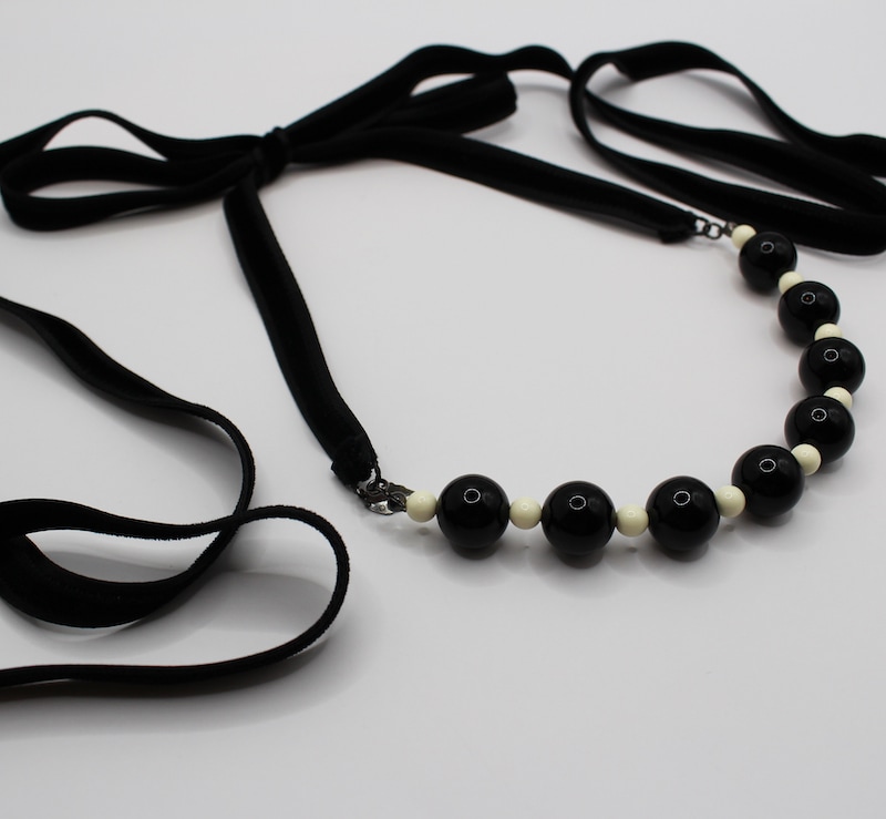 QUE choker necklace（クーチョーカーネックレス）|orgablanca