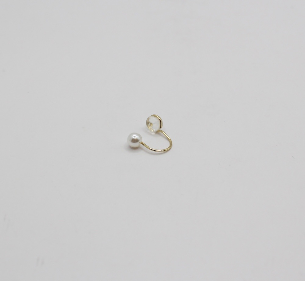 1pearl ear cuff <br/>１パールイヤーカフ