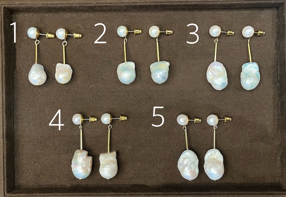 BABI pipe earring or pierce（バビパイプ）|orgablanca（オルガ