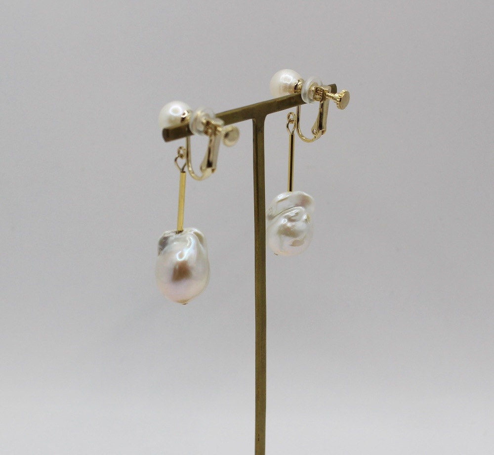 BABI pipe earring or pierce（バビパイプ）