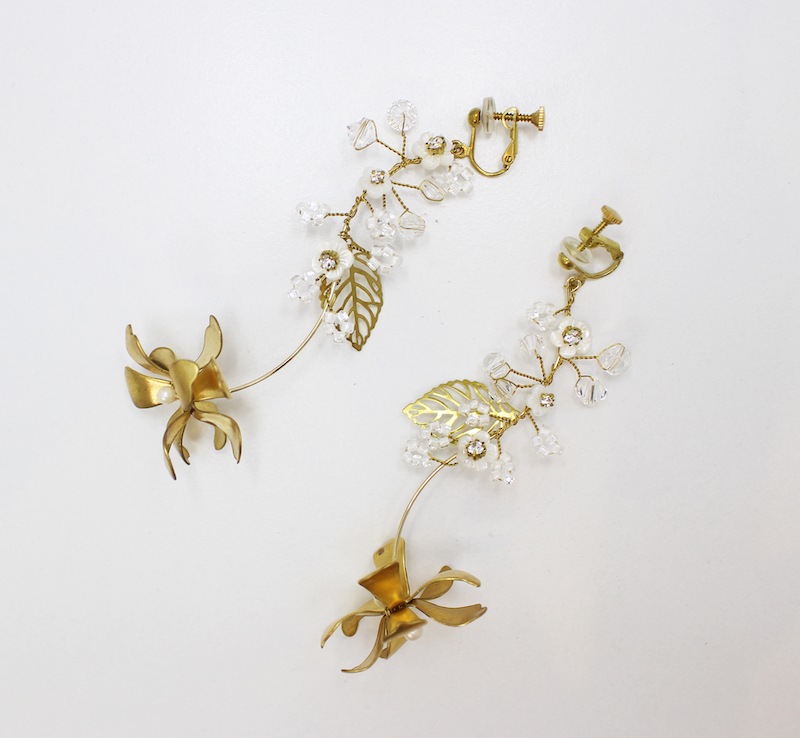 orgablanca ピアス BARETTO earring or pierce（バレット）|orgablanca（オルガ
