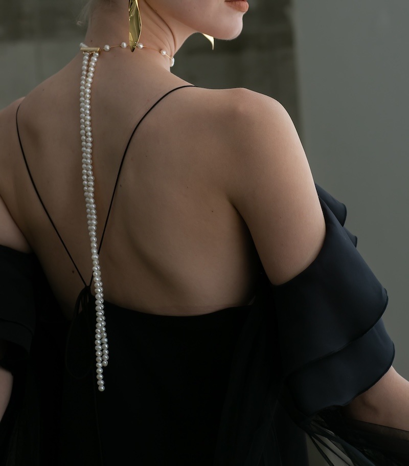 DALIA Wpearl necklace（ダリアWパール）