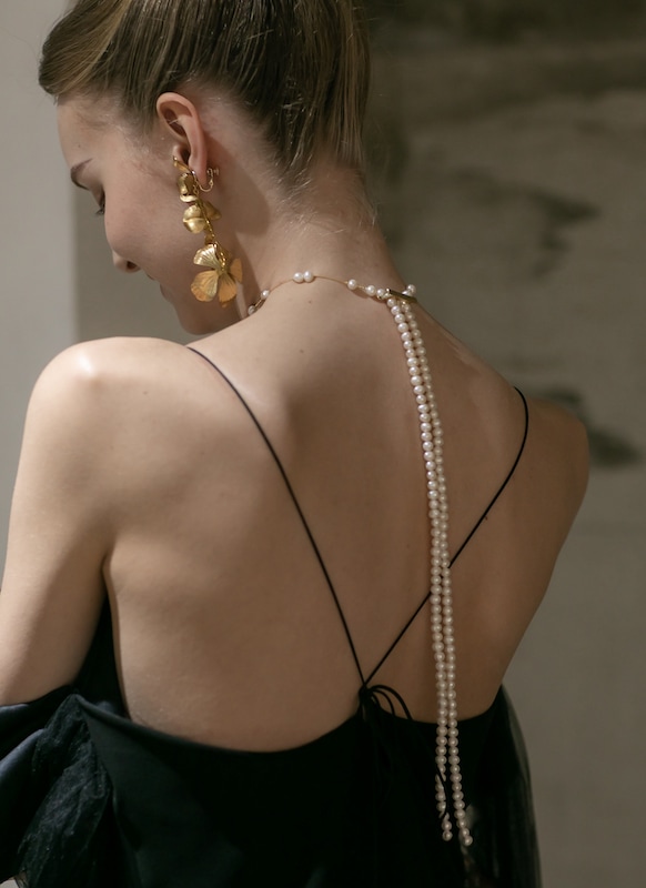 DALIA Wpearl necklace（ダリアWパール）