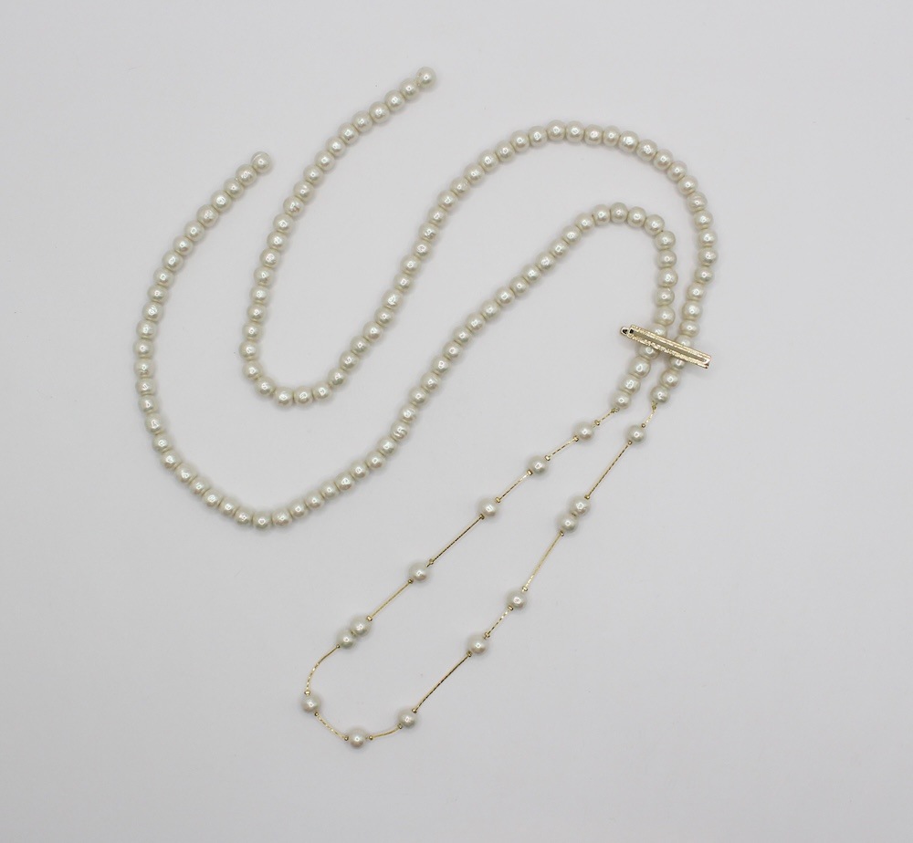 DALIA Wpearl necklace（ダリアWパール）