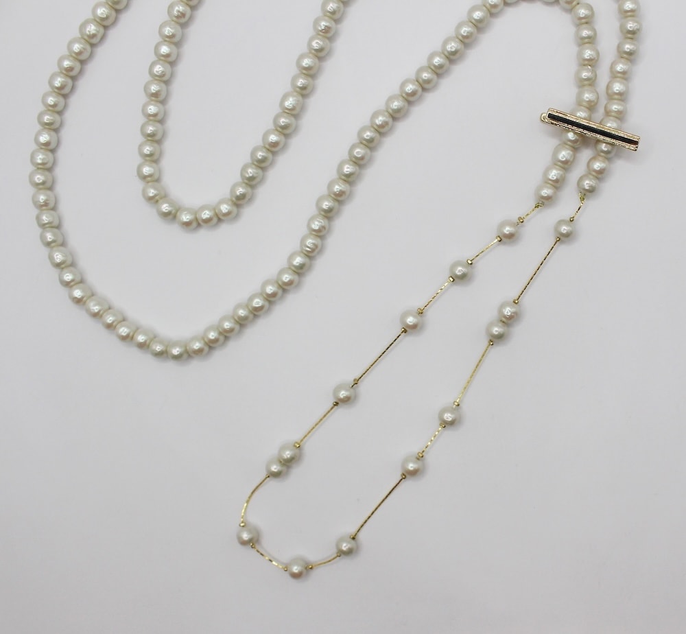 DALIA Wpearl necklace（ダリアWパール）