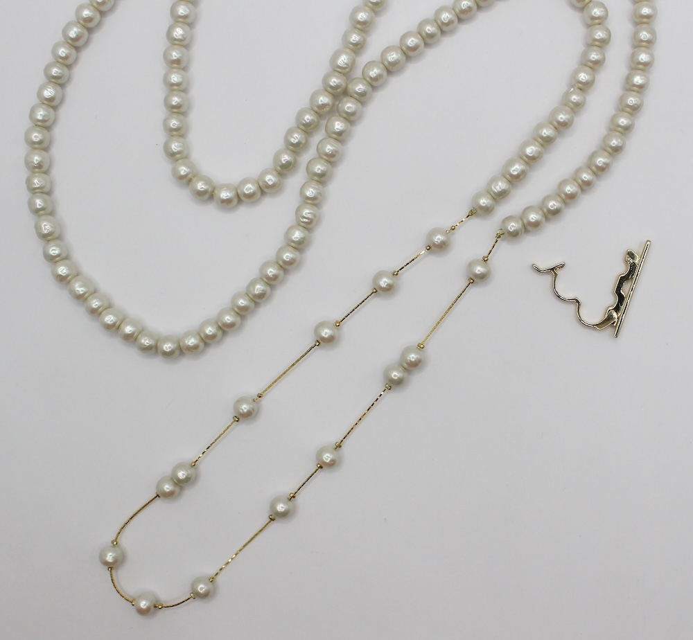 DALIA Wpearl necklace（ダリアWパール）