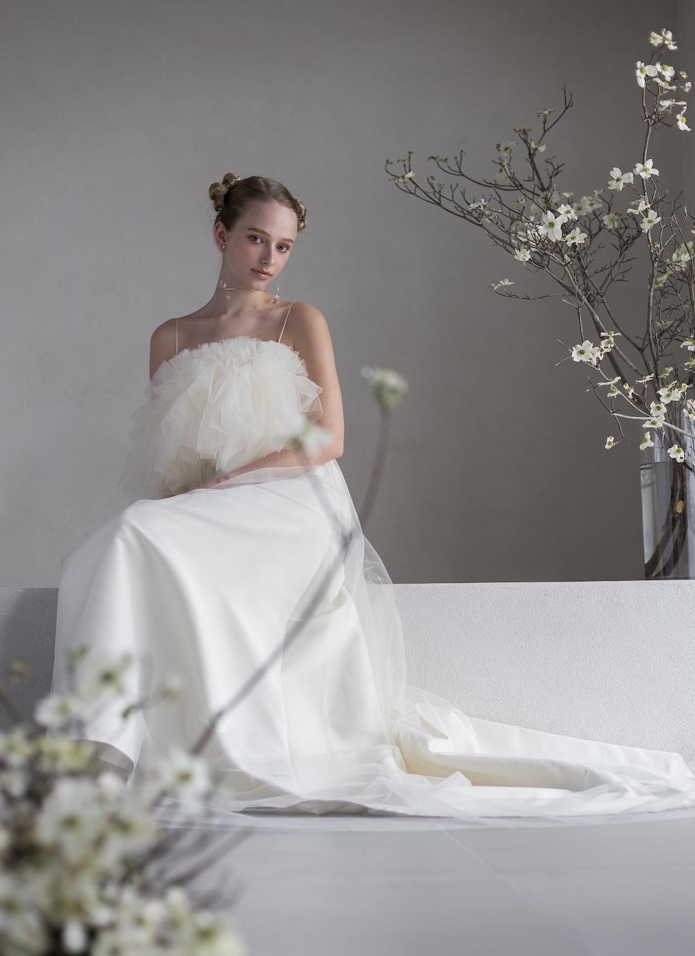 STELA Wchain earring or pierce（ステラW）