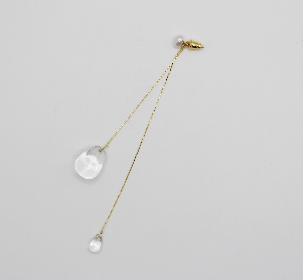 STELA Wchain earring or pierce（ステラW）