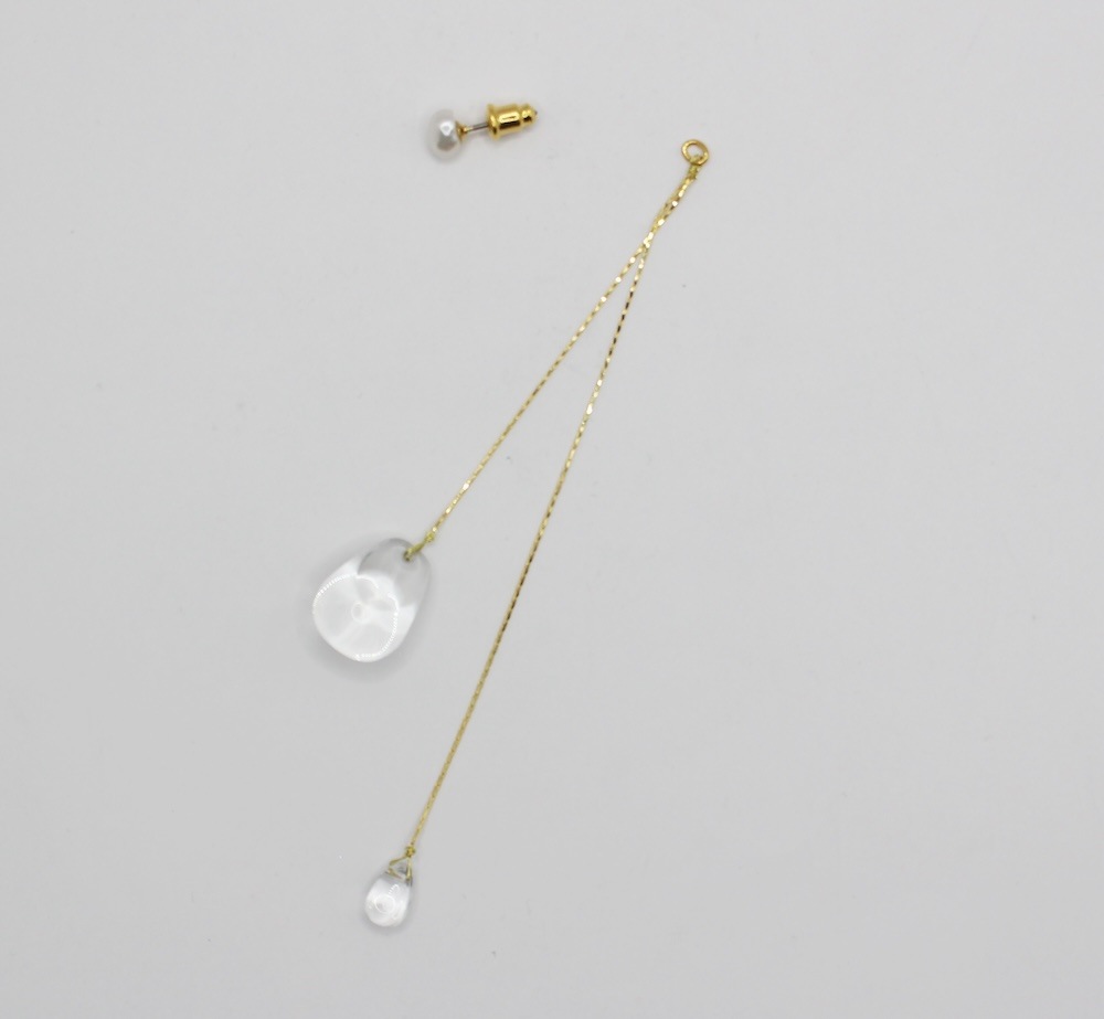 STELA Wchain earring or pierce（ステラW）