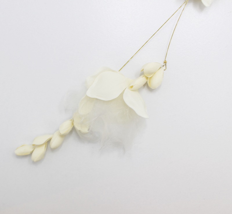 オルガブランカorgablanca ホワイト花モチーフアクセサリー おしゃれ花嫁様ウエディングアクセサリー＆ドレスレンタル