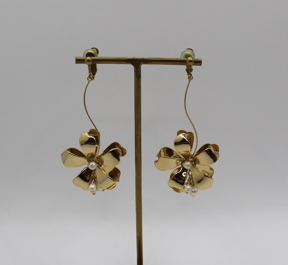 オルガブランカ　イヤリング　ウェディング おしゃれ花嫁様ウエディングアクセサリー＆ドレスレンタル|orgablanca