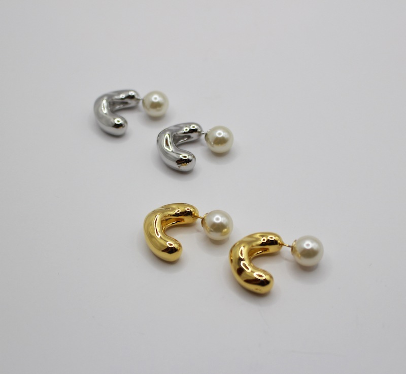 DOLPH  Silver / Gold<br/>ドルフ <br/>ピアス